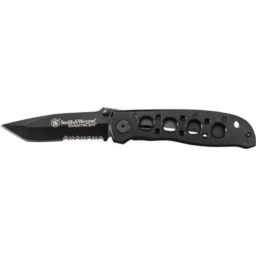 Smith & Wesson Extreme Ops Tanto Folding Knife 3 1/4" Blade Black