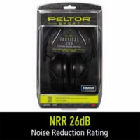 Peltor Sport Tactical 500 Electronic Ear Muffs 26dB Black