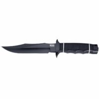 SOG Tech Bowie Knife 6.4" Blade Black