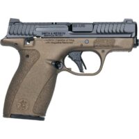 S&W Exclusive "Mid-Bro" M&P Bodyguard 2.0 Thumb Safety Handgun .380 Auto 10(1)&12(1)rd Magazines 2.75" Barrel Midnight Bronze Grip