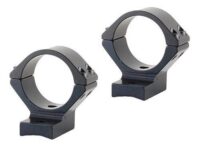 Talley Lightweight Alloy Scope Mounts - Black Anodized - 30mm - Low Weatherby Vanguard