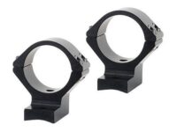 Talley Lightweight Alloy Scope Mounts - Black Anodized - 30mm - Medium Weatherby Accumark - Magnum - Mark V (9 LUG)