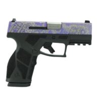 Taurus GX2 "Purple Paisley" Handgun 9mm Luger 13rd Magazines (2) 3.38" Barrel Black Frame/Custom Slide