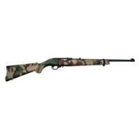 Ruger 10/22 "Woodsman" Rifle .22LR 10rd Magazine 18.5" Barrel Woodland Camo Stock