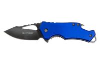 Sarge Knives Blue Fuse- Blue Pocket Knife & Bottle Opener