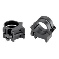 Weaver Quad Lock Detachable Scope Rings 1" High Matte