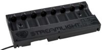 STREAMLIGHT 8 UNIT SL-B9 BANK CHARGER 120V/100V AC INCLUDES (8) SL-B9 BATTERIES
