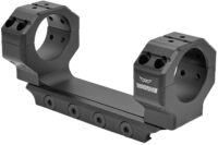 Warne 7817M Precision Mount Scope Mount/Ring Combo Black Anodized 30mm 0 MOA