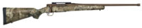 Mossberg 28074 Patriot Predator 22-250 Rem Caliber with 5+1 Capacity, 22" Threaded/Fluted Barrel, Patriot Brown Cerakote Metal Finish & TrueTimber Strata Synthetic Stock Right Hand (Full Size)