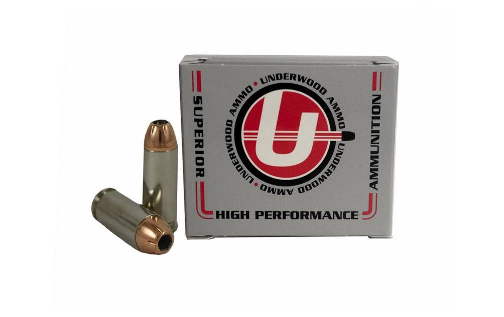 Underwood Ammo 10mm Auto 155gr. eXtreme Terminal Performance (XTP®) Jacketed Hollow Point Hunting & Self Defense Ammo - 20 RDS