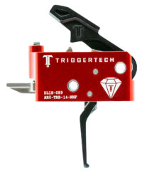 TriggerTech AROTRB14NNF Diamond Two-Stage Flat Trigger with 1.50-4 lbs Draw Weight for AR-15 Right