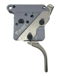 Timney Triggers THEHITST16 Hit Trigger  Straight Trigger with 8 oz Draw Weight & Nickel Finish for Remington 700 Right