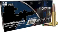 FIOCCHI HYPERFORMANCE SBR ENHANCED AMO 300 BLACKOUT 220GR BT 20RD BOX ( 10 BOXES PER CASE )