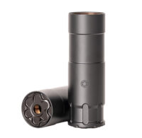 RUGGED SUPPRESSOR OCU22 Oculus22  22 LR 1.06" Black Cerakote 17-4 Stainless Steel 1/2"-28 tpi