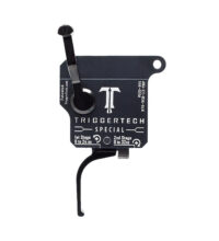 TriggerTech R70TCB13TBF Special  Two-Stage Flat Trigger with 1-3.50 lbs Draw Weight Black Finish for Remington 700 Right