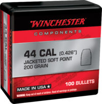 Winchester Ammo WB44SP200X Centerfire Handgun Reloading 44RemMag 200gr Soft Point 100 Per Box/10 Case