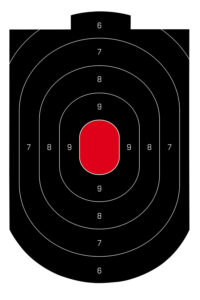 Birchwood Casey 35609 Dirty Bird  Oval Paper Target 12" x 18" 50 Per Pkg