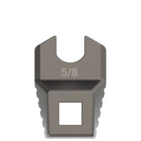 Real Avid AVMF58MDW Master -Fit Muzzle Device Wrench 5/8" Titanium Titanium/Stainless Steel AR-Platform Free-Float Handle