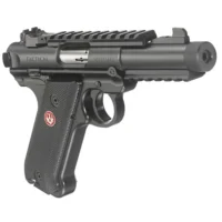 RUGER MRK IV TAC 22LR 4.4" BLUED BLK GRP ADJ SGHT 10RD