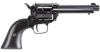 Heritage Mfg RR22B4-BBK Rough Rider  22 LR 6 Shot 4.75" Black Oxide Alloy Steel Barrel, Black Zinc Alloy Frame, Black Oxide Cylinder, Black Laminate Wood Grip