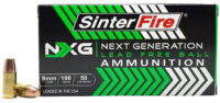 SinterFire Inc SF9100NXG Next Generation (NXG)  9mmLuger 100gr Lead Free Ball 50 Per Box/20 Case