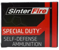 SinterFire Inc SF40125SD Special Duty (SD)  40S&W 125gr Lead Free Frangible Hollow Point 20 Per Box/10 Case
