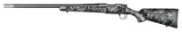 Christensen Arms 8010618400 Ridgeline FFT 300 PRC 3+1 22" Carbon Fiber/Threaded Barrel, Stainless Steel, Black with Gray Accents Stock, Left Hand