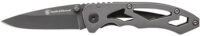 Smith & Wesson Knives CK400CP Skeletonized  2.20" Folding Drop Point Plain Stainless Steel Blade 3.20" Handle Includes Pocket Clip