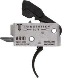 TriggerTech AHTTDB33NNC Duty Curved Trigger Two-Stage 3.50 lbs Draw Weight Fits AR-10