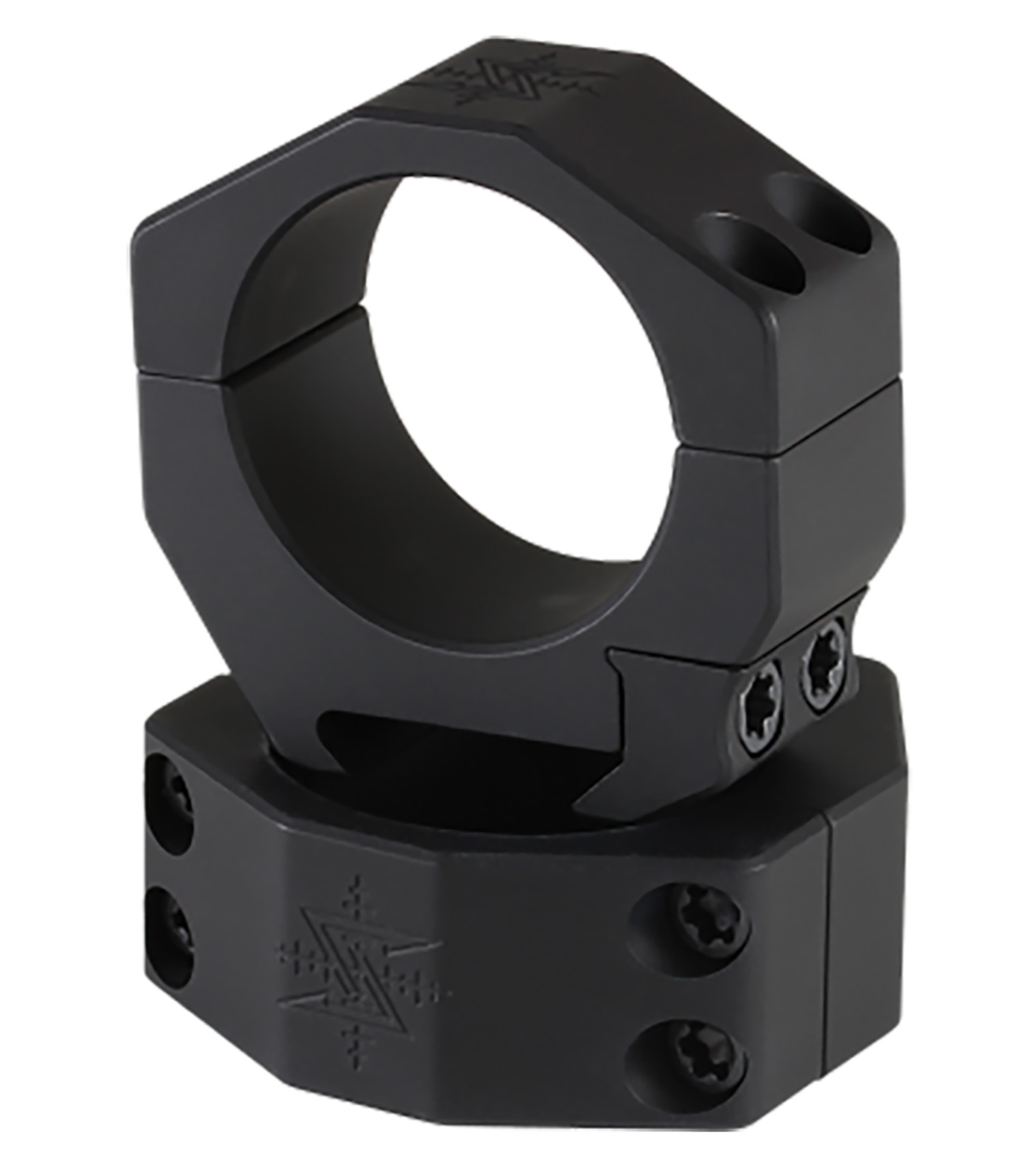 Seekins Precision 0010630012 Scope Rings Matte Black 34mm AR High