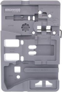 Birchwood Casey ARBENCH-BLOCK Bench Block Gray AR-15