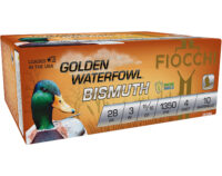 Fiocchi 283GB4 Golden Waterfowl Bismuth 28Gauge 3" 15/16oz 4Shot 10 Per Box/10 Case