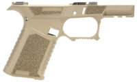Sct Manufacturing 0225020100IA Sub Compact  Compatible w/ Glock 43X/48 Flat Dark Earth Polymer Frame Aggressive Texture Grip Includes Locking Block
