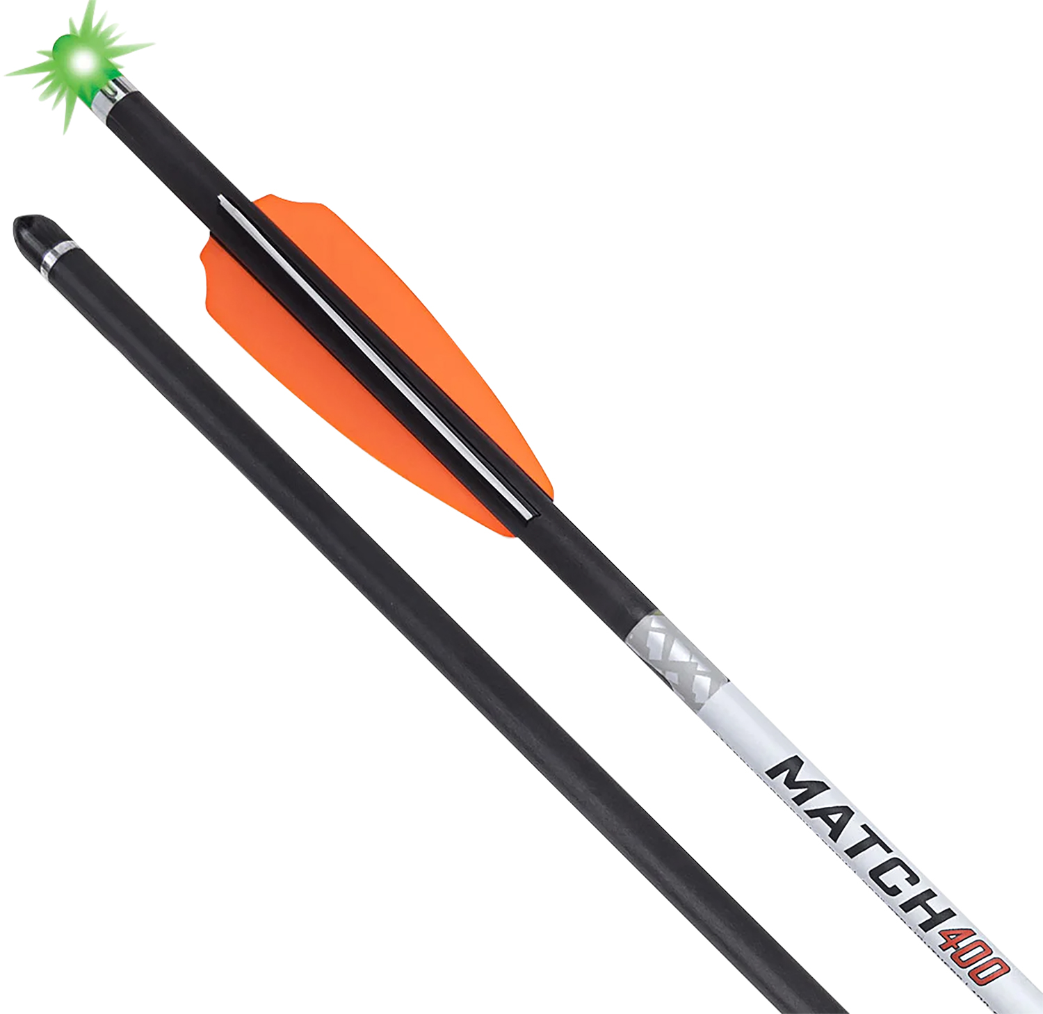 Tenpoint HEA7693 Match 400 Alpha Blaze Carbon 20".004 Straightness 3 Pack green