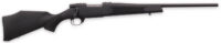 Weatherby VYT223RR0T Vanguard Synthetic Compact 223 Rem 5+1 20" Matte Blued #1 Threaded Barrel, Matte Blued Drilled & Tapped Steel Receiver, Black Adjustable Synthetic Stock