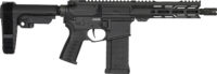 CMMG 54AE10FAB Banshee MK4 5.7x28mm 32+1, Black Nitride Medium Taper Threaded Barrel, EML 11" M-LOK Handguards, Black Armor Cerakote Aluminum Picatinny Rail Receiver, CMMG Zeroed Grips