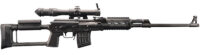 Zastava Arms Usa SR91762 M91 w/Optic 7.62x54mmR 10+1 24" Black Nitride Threaded Barrel, Black Anodized Picatinny Rail Steel Receiver, Black Synthetic Adjustable Stock, POSP 4x24 Rifle Scope