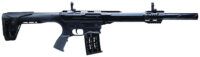 Charles Daly 930411 AR-12A 12 Gauge Semi-Auto 3" 5+1 18.50" Black Steel Barrel, Black Picatinny Rail Aluminum Receiver, Black Adj w/Pistol Grip Synthetic Stock