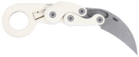 CRKT 4041S Provoke 2.47" Folding Karambit Plain Stonewashed AUS-8A SS Blade, Grivory Handle