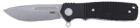 CRKT K246KXP Homefront  EDC Compact 2.91" Folding Aluminum/G10 Plain Stonewashed S35VN SS Blade, Black G10 Handle