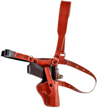 1791 Gunleather PFC2.1CBRR Optic Ready  Chest Brown Fits Glock 17 Right Hand