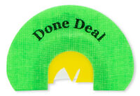 Rolling Thunder Game Call TC002-DD Done Deal Diaphragm Call 3 Reed Combo Cut Attracts Turkey Species
