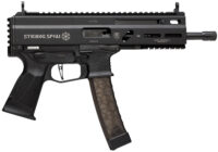 Grand Power 8588005808378 SP9A1 Stribog 9mm Luger 30+1 8" Black Threaded Barrel, M-LOK Handguard, Black Aluminum Picatinny Rail Receiver, Black Polymer Grip, Thread Protector