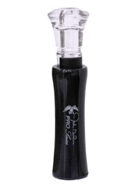 Duck Commander DCJGPS John Godwin Pro Series Friction Call, Double Reed Attracts Ducks, Black Acrylic