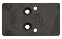 Walther Arms 5136209 Optic Plate  Black Steel Fits Walther PDP 2.0