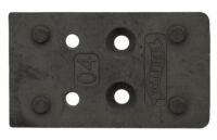 Walther Arms 5136212 Optic Plate  Black Steel Fits Walther PDP 2.0