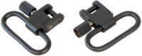 Bulldog BD882 Deluxe Locking Swivel Set Black 1.25" Steel
