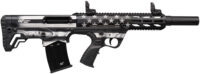 Gforce Arms GFY1USG GFY-1 USA 12 Gauge Semi-Auto 3" 5+1 18.50" Black Threaded Barrel, B&W American Flag Aluminum Receiver w/Picatinny Rail, B&W American Flag Bullpup Polymer Stock, Black Polymer Grip
