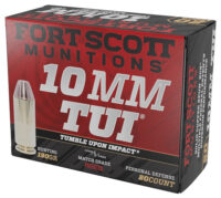 Fort Scott Munitions 10MM-190-SCV2 Claw Defense  10mm 190gr Solid Copper Spun 20 Per Box/25 Case