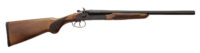 Silver Eagle Arms COACH12 Coach  12 Gauge Break Action 3" 2rd 20" Black Side By Side Barrel, Black Receiver, Fixed Walnut Stock